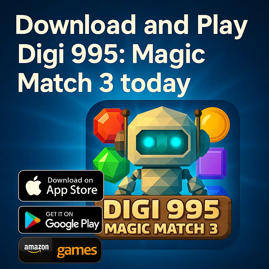Why Digi 995: Magic Match 3 is the Puzzle Game Everyone Can Play